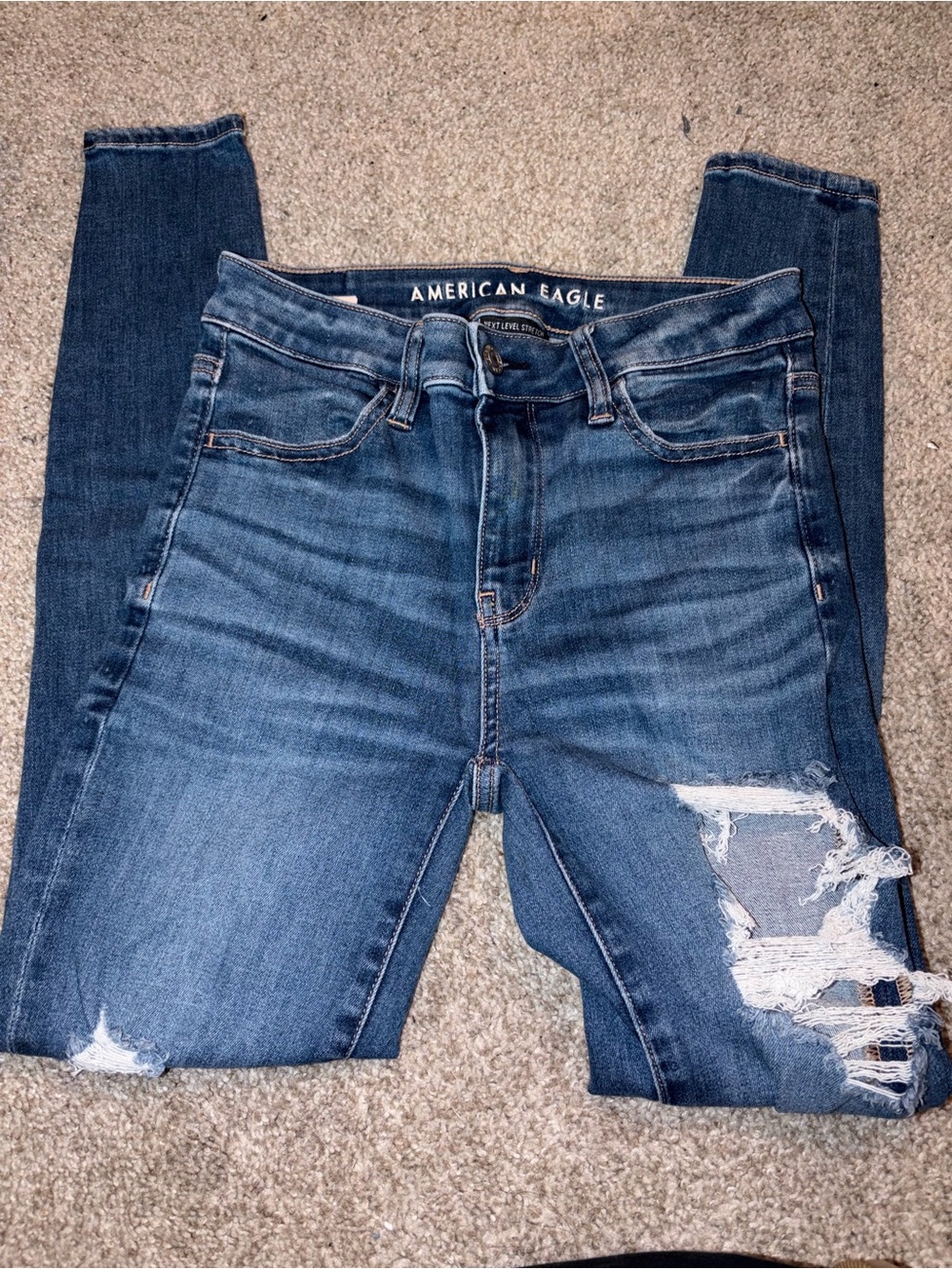 American Eagle Next Level Hi-Rise Jegging - 2 x-short